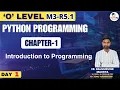 Demo Class Chapter-1 Part-1 Introduction to Programming Python M3-R5 1