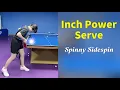 Download Lagu The Inch Power Serve: How to serve with Maximum Sidespin with Minimum Effort