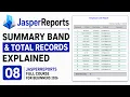 JasperReports Tutorial for Beginners 2026 Summary Band Total Records Full Course