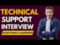 Top 20 Technical Support Interview Questions and Answers To Pass Your QA Interview