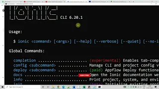 How to install IONIC Latest version Nodejs npm