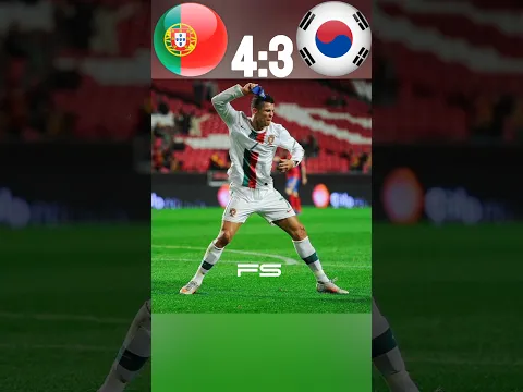 The Day Ronaldo Destroyed Korea and FIFA World Cup #cr7 Final World Cup 2026 #shorts #ronaldo