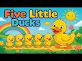 Download Lagu Five Little Ducks | Interactive Counting Song for Kids