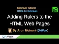 HTML for Selenium - Part 9