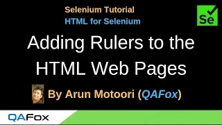 HTML for Selenium - Part 9