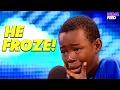 9-Year-Old Boy FREEZES on Stage...Then THIS Happens!