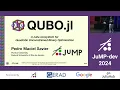 QUBO jl A Julia ecosystem for Quadratic Unconstrained Binary Optimization