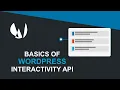 Basics of WordPress Interactivity API Part-1
