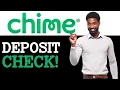 How Long Does Chime Take To Deposit A Check 2025