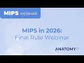 2026 MIPS Final Rule