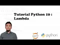 Tutorial Python 10 Lambda