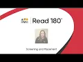 1 Placement Read 180
