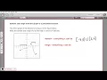 Domain and range from the graph of a piecewise function