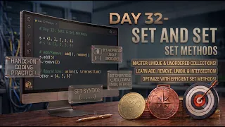 Day 32 - Sets and Set methods