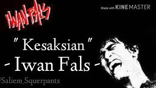 iwan fals kesaksian lirik 