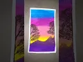 Download Lagu How to draw background scenery with oil paints colours easy for beginners #trend #art #viralvideo