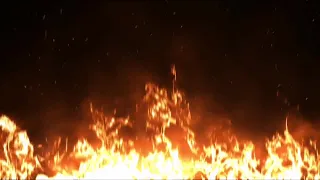 Burning Fire With Sound Effects Free To Use No Copyright 