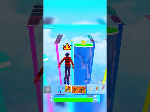 THIS SUPER PILLARS FORTNITE MAP IS CRAZY🤯