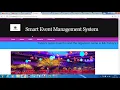 Event Management System in Java UPDATED - 1Crore Projects