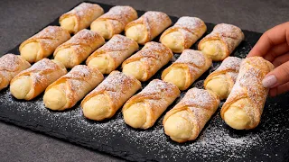 Diesen Trick habe ich in der Bäckerei gelernt! Sie sind in einer Minute weg – der absolute Hammer!