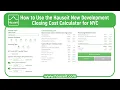 How to Use the Hauseit New Development Closing Cost Calculator for NYC Tutorial Hauseit