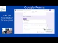 How to use sections in Google Forms to skip questions FAQ Business Training Software training