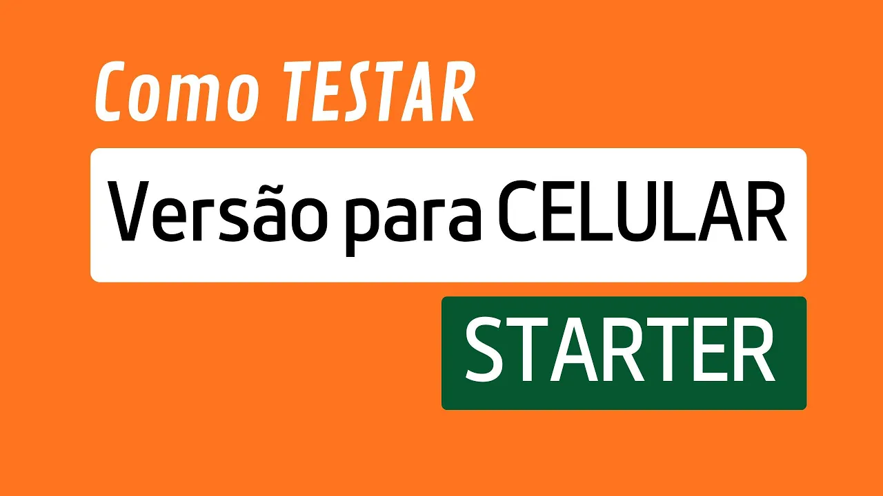 Testar Blogger para Dispositivo Móvel Template Starter