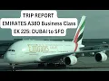 Trip Report - EMIRATES A380 BUSINESS CLASS