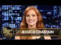 Download Lagu Jessica Chastain Tries a Sushi Roll with Jimmy's Homegrown Cucumber, Talks The Savant (Extended)