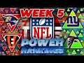 Download Lagu NFL Power Rankings 2025, week 5 editie!