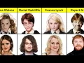 Harry Potter Cast - Then and Now