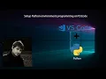 Setup Python Environment Programming on VSCode