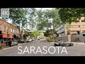 Downtown Sarasota Florida and Siesta Key Drive 4K - City Driving Tour of Florida s Cultural Coast
