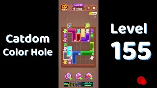 Catdom Color Hole Level 155 Screenshot