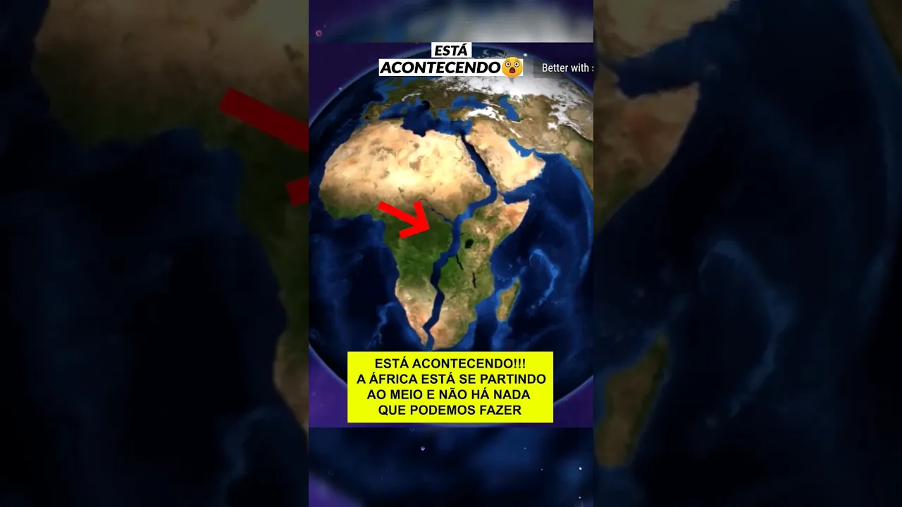A África está se separando????#curiosidades #africa #riftvalley