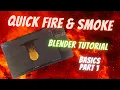 Adding Fire Smoke Easily Blender Tutorial Basics Part 1