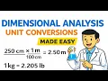 Dimensional Analysis Unit Conversions Hard Practice Problems General Chemistry