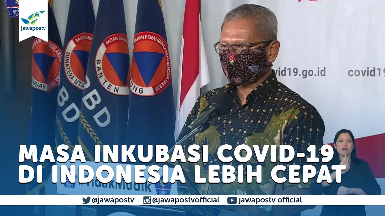 Kenali Gejala COVID-19 selama Masa Inkubasi dan durasi 1-17 Hari. 