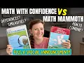 Math with Confidence VS Math Mammoth How are they different Similar How to Combine