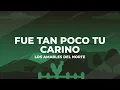 Fue Tan Poco Tu Carino - Los Amables del Norte [Letra]