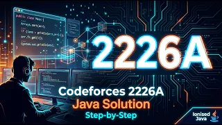 Codeforces Round Problem 2226A Java Solution Logic Explained