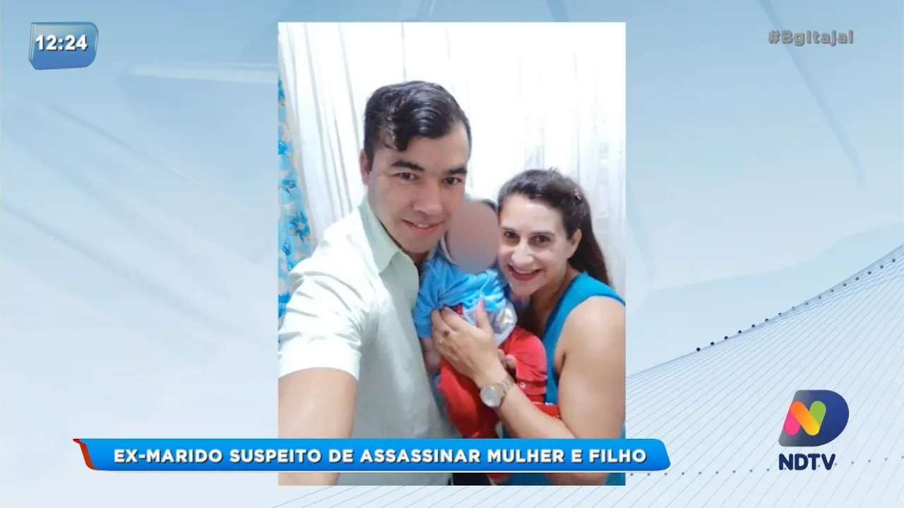 Ex-marido é suspeito de assassinar mulher e filho