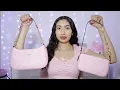 ASMR My New Pink Coach Bags Unboxing