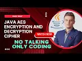 Java mini project java Encryption and Decryption