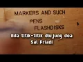 Lagu Sal Priadi - Ada Titik Titik Di Ujung Doa Lirik