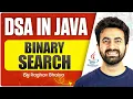 DSA In Java Binary Search Java in One Shot Binary Search in Java