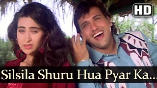 Download Silsila Shuru Hua Pyar Ka (HD) - Dulaara Songs - Govinda - Karisma - Alka Yagnik - Udit Narayan MP3