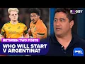 Discussie over de selectiebeslissingen van de Wallabies voor de Argentijnse tests | Tussen twee berichten