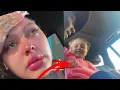 Jaidyn Alexis and Blueface Take Their Kids to School Together