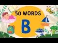 B Letter Words 50 Words That Start With B B Letter Words Vocabulary